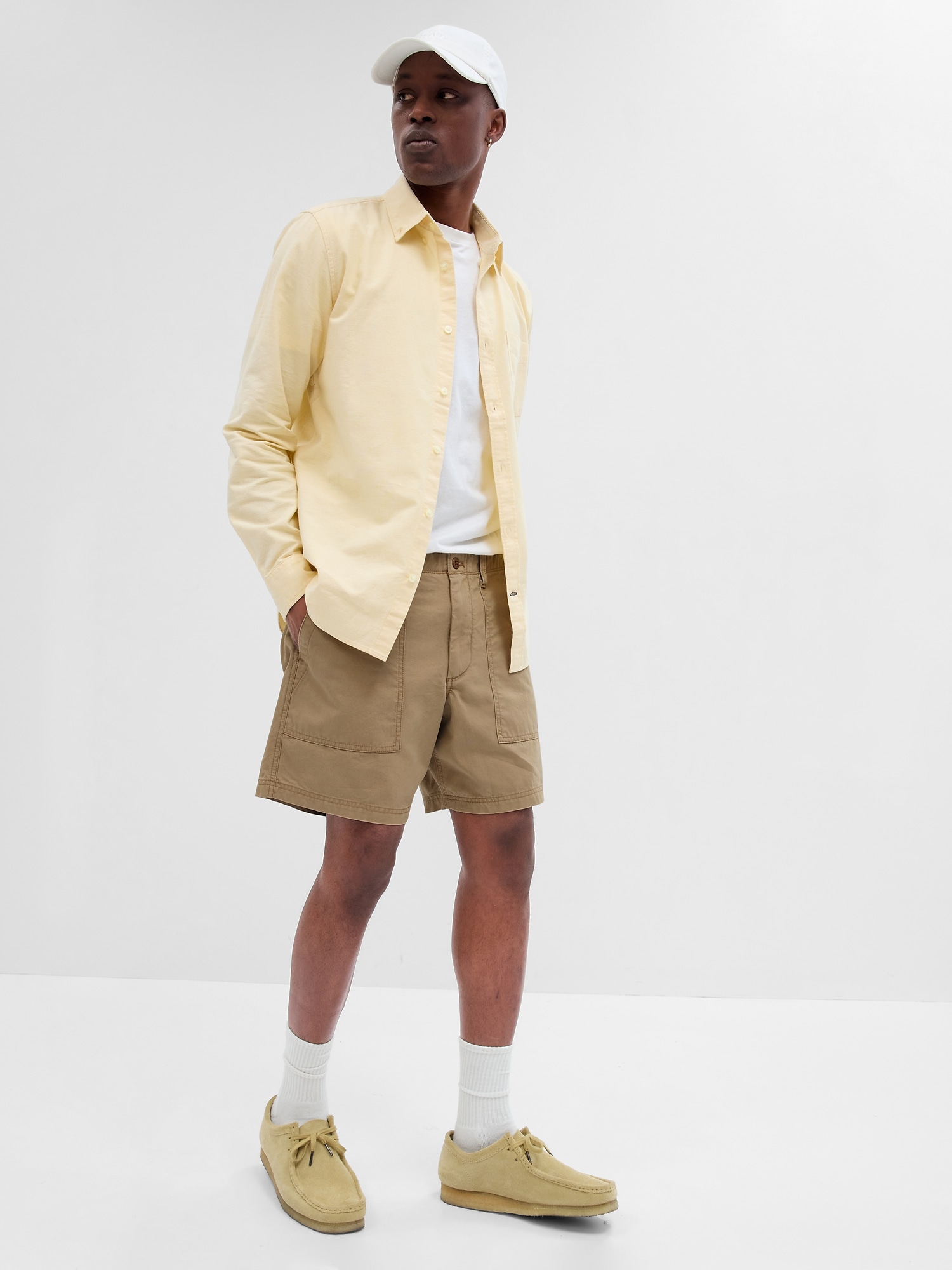 7 Canvas Utility Shorts