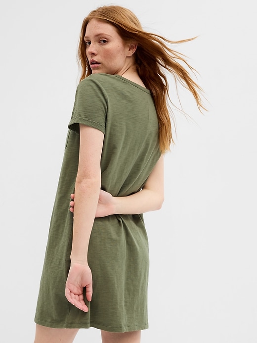 Image number 2 showing, Pocket T-Shirt Dress