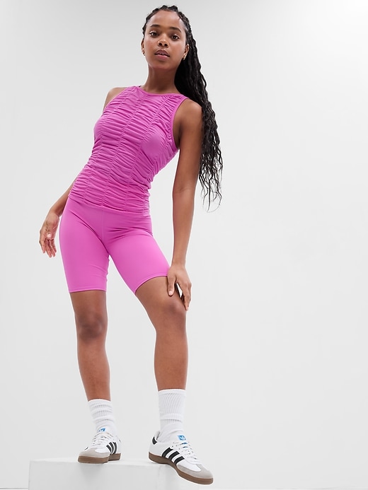 View large product image 1 of 3. GapFit CoolDry Ruched Top