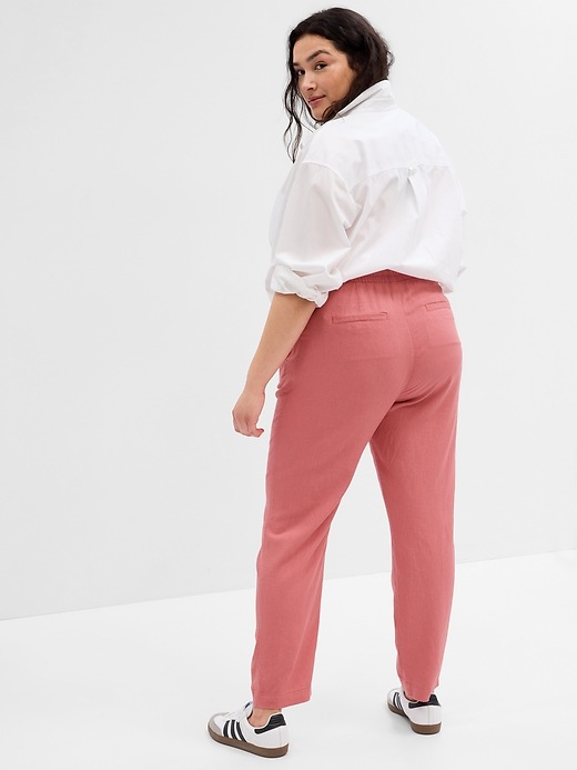 Image number 4 showing, Linen Easy Pants with Washwell