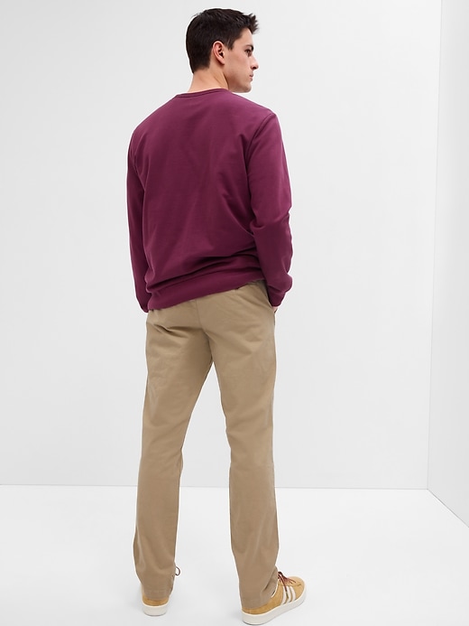 Image number 5 showing, GapFlex Essential Khakis in Straight Fit with Washwell