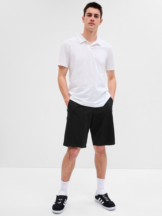 Image number 8 showing, 10" Essential Khaki Shorts