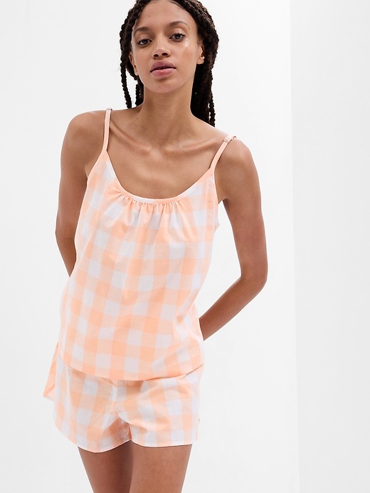 View large product image 1 of 2. Poplin PJ Cami