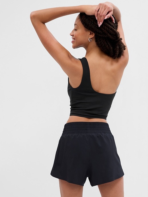 Image number 6 showing, GapFit Studio Ribbed One-Strap Sports Bra