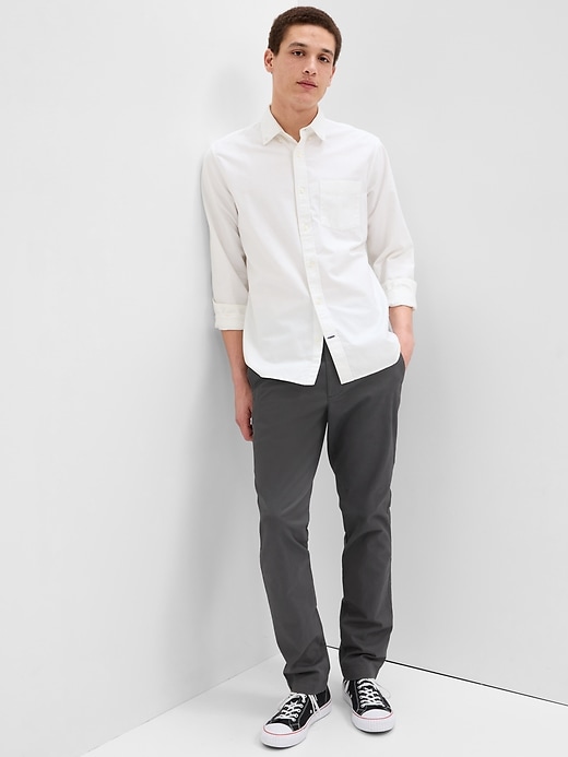 Image number 5 showing, GapFlex Essential Khakis in Slim Fit