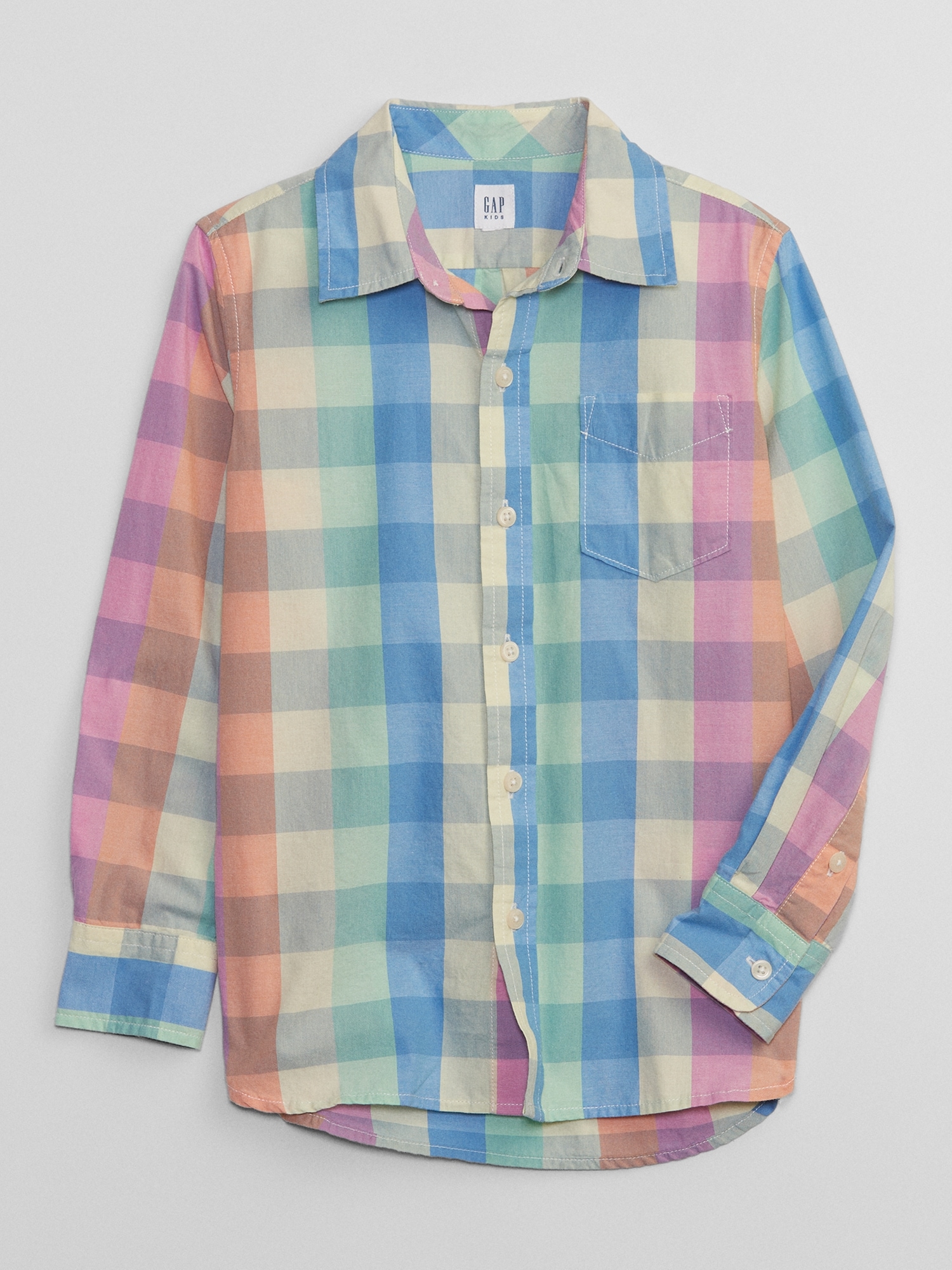 Kids Poplin Shirt
