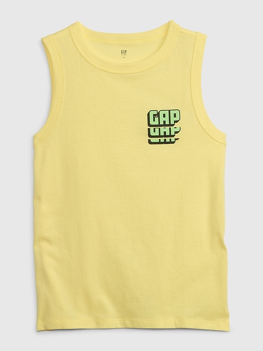 View large product image 1 of 1. Kids Graphic Muscle Tank Top