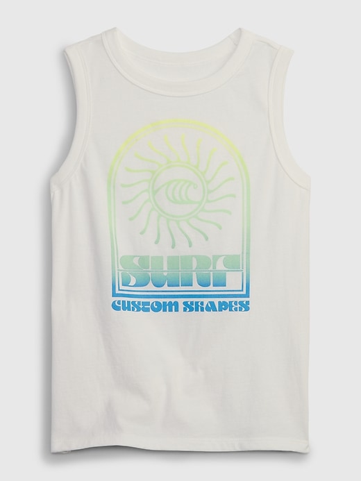 View large product image 1 of 1. Kids Graphic Muscle Tank Top