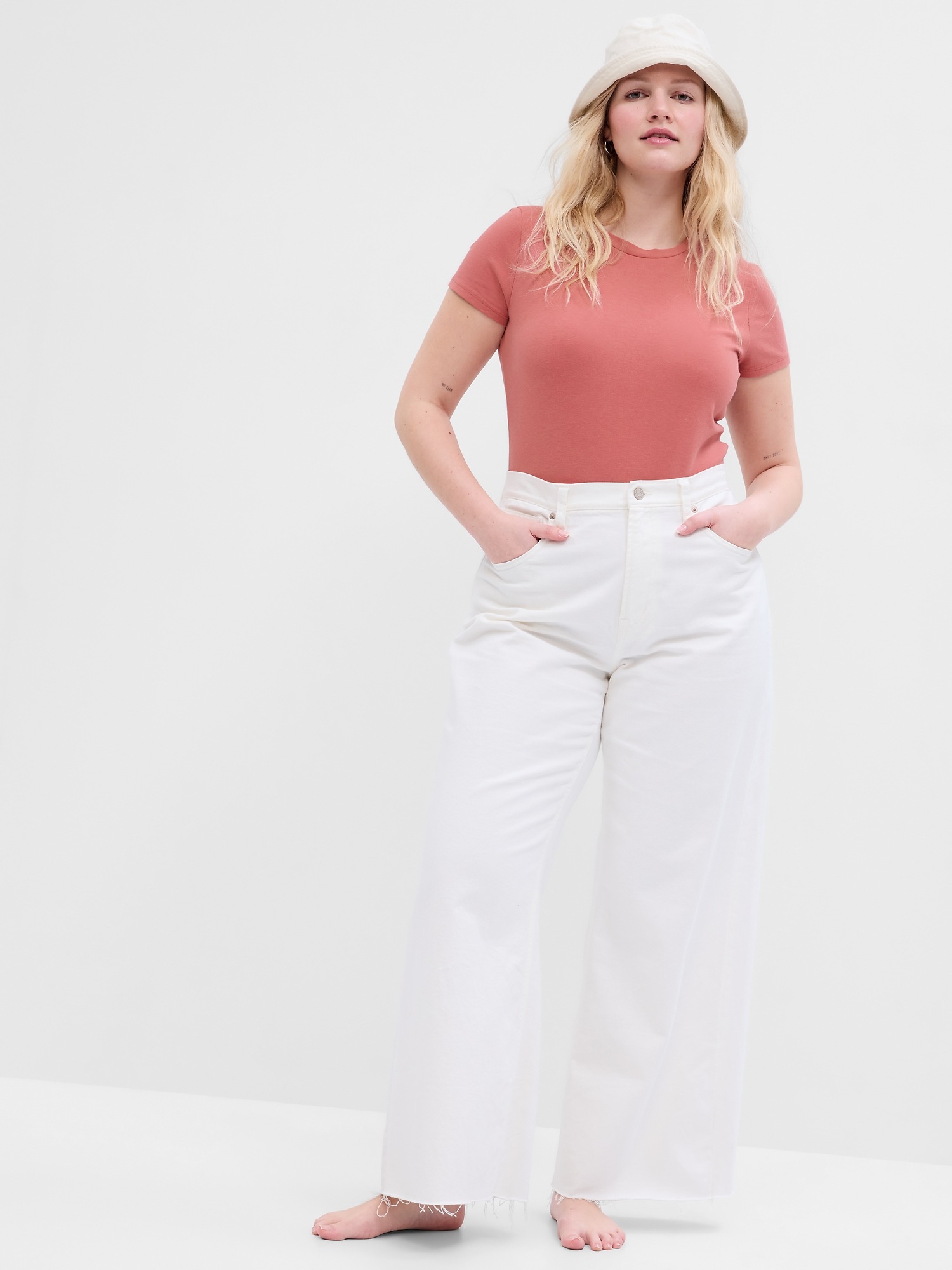 Crewneck TShirt Bodysuit Gap Factory