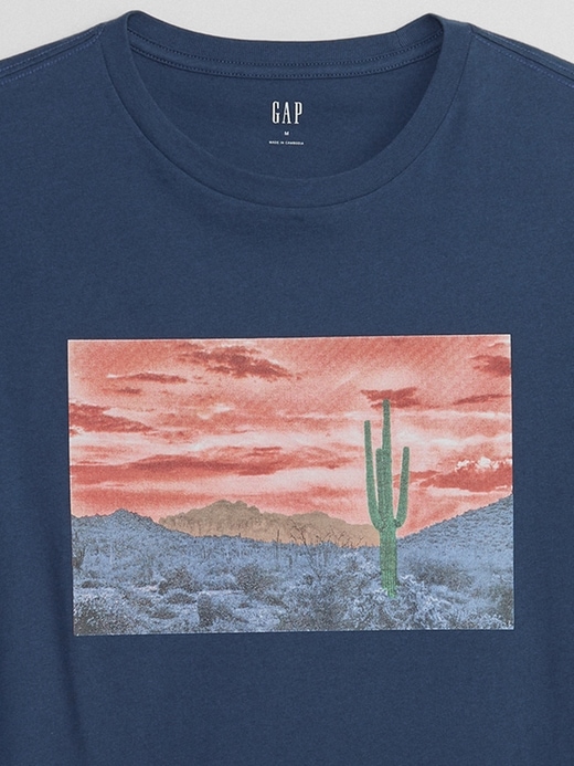 Image number 4 showing, Desert Graphic T-Shirt