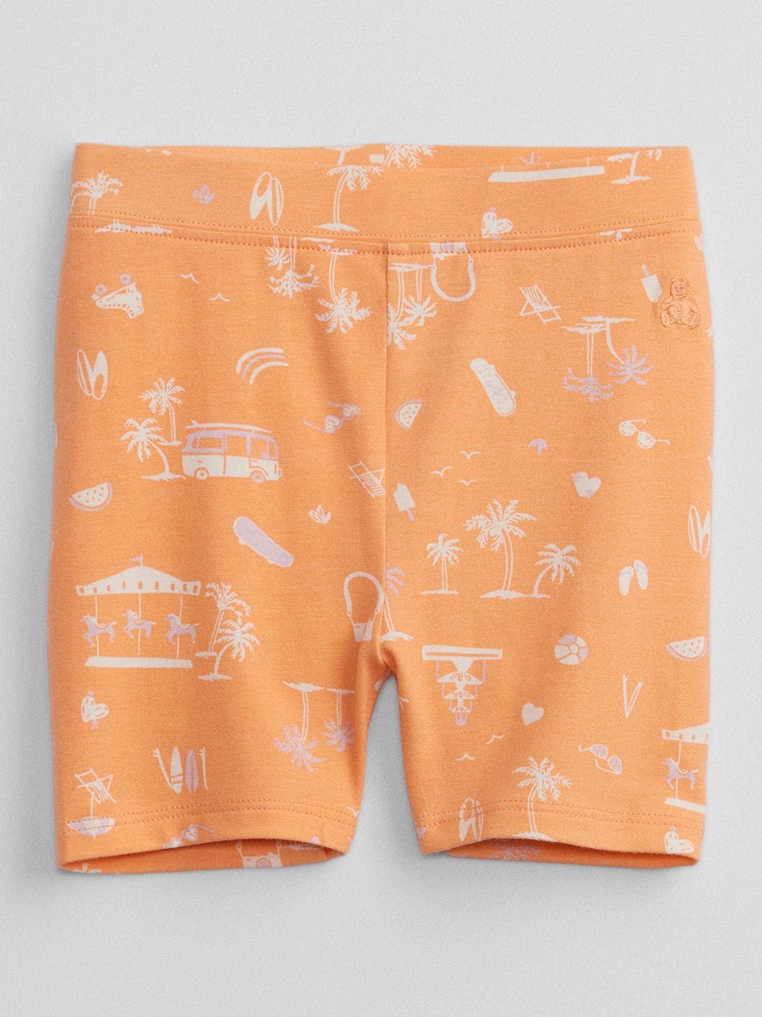 babyGap Print Pull-On Bike Shorts