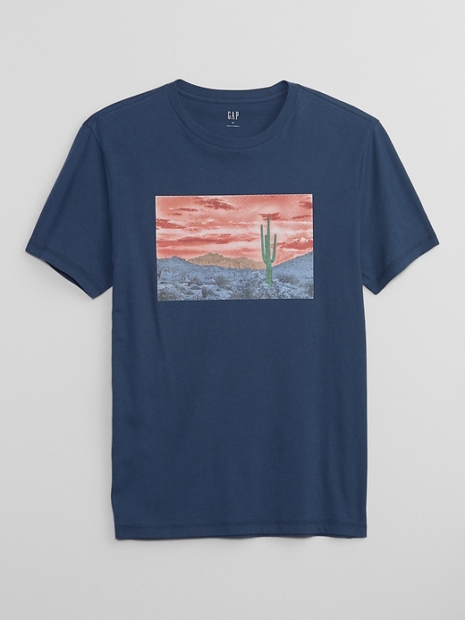 Image number 3 showing, Desert Graphic T-Shirt