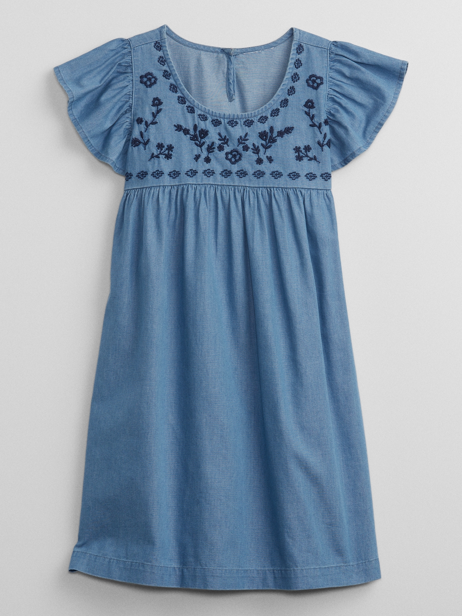 Kids Flutter Sleeve Dress