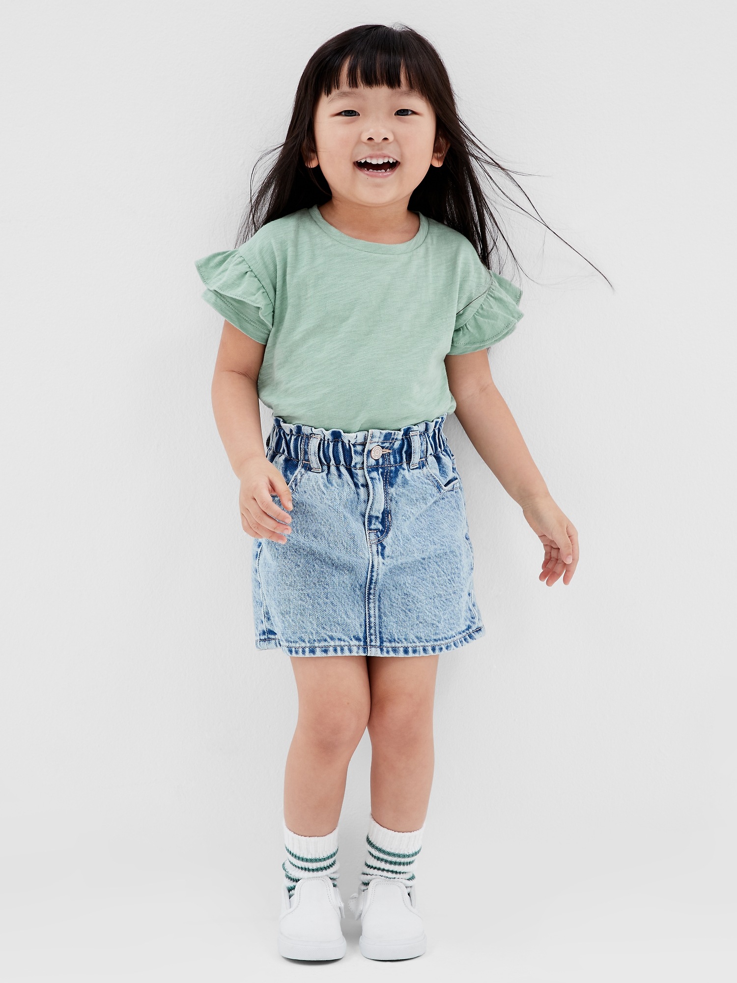 babyGap Paperbag Denim Skirt