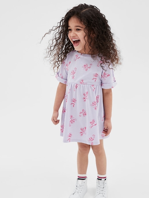 Image number 2 showing, babyGap &#124 Disney Minnie Mouse Print Dress