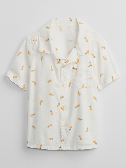 View large product image 1 of 1. Toddler Poplin Vacay Shirt