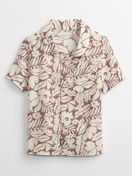Image number 3 showing, babyGap Linen-Blend Vacay Shirt