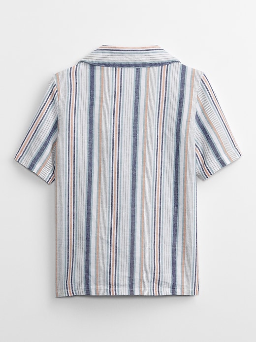 View large product image 2 of 2. babyGap Linen Vacay Shirt