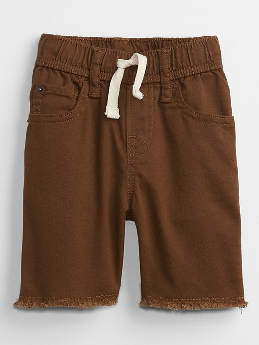 View large product image 1 of 3. babyGap Denim Pull-On Shorts with Washwell
