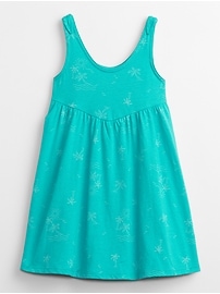 View large product image 3 of 3. babyGap Print Tank Dress