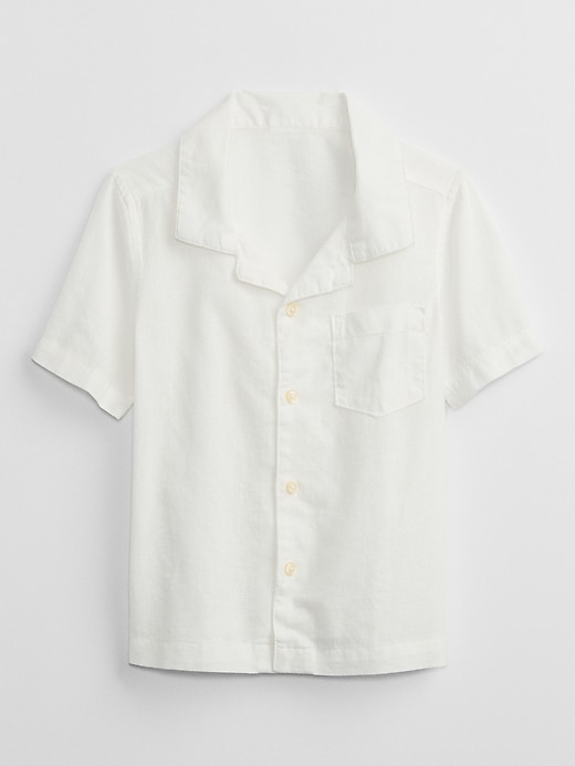 Image number 1 showing, babyGap Linen-Blend Vacay Shirt