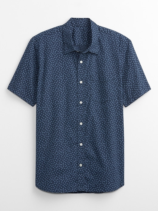 Image number 3 showing, Stretch Poplin Shirt in Standard Fit