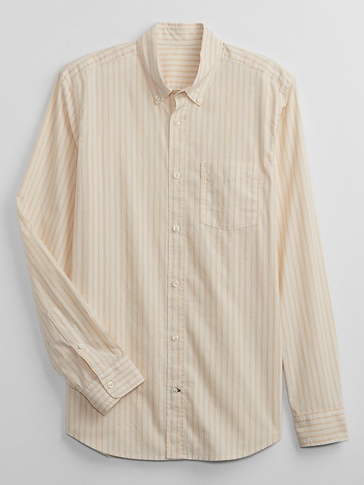 Image number 3 showing, Stretch Poplin Shirt in Slim Fit