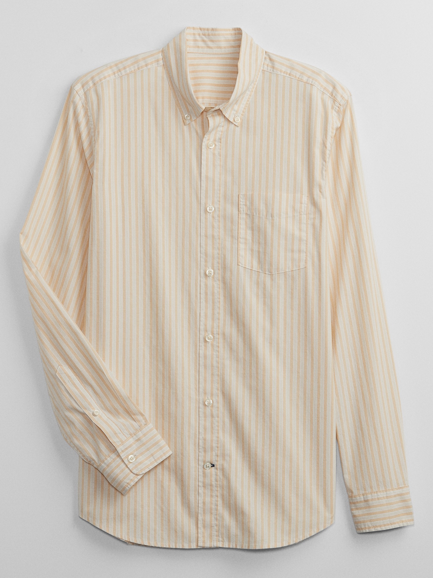 Stretch Poplin Shirt in Slim Fit | Gap Factory