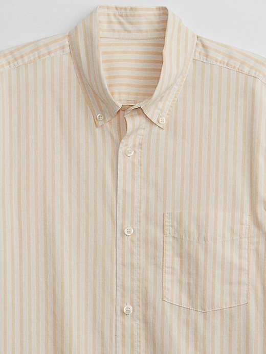 Image number 4 showing, Stretch Poplin Shirt in Slim Fit