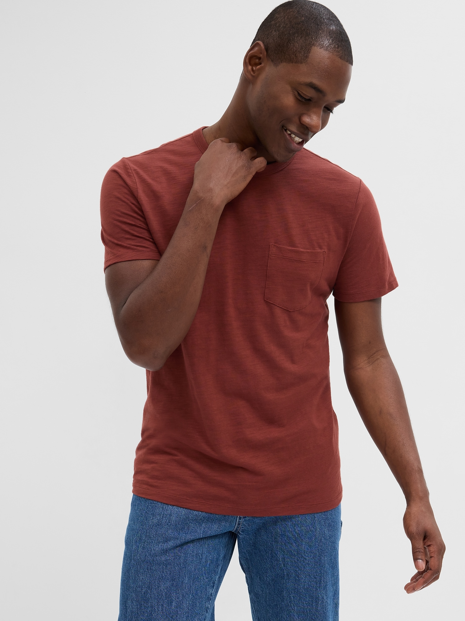 Lived In Pocket T Shirt Gap Factory