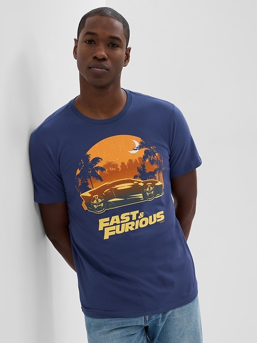 Image number 1 showing, Fast and Furious Graphic T-Shirt