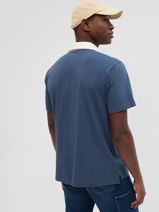 Image number 2 showing, Relaxed Rugby Shirt