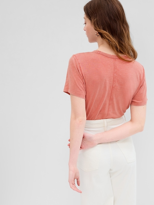 Image number 5 showing, ForeverSoft Relaxed V-Neck T-Shirt