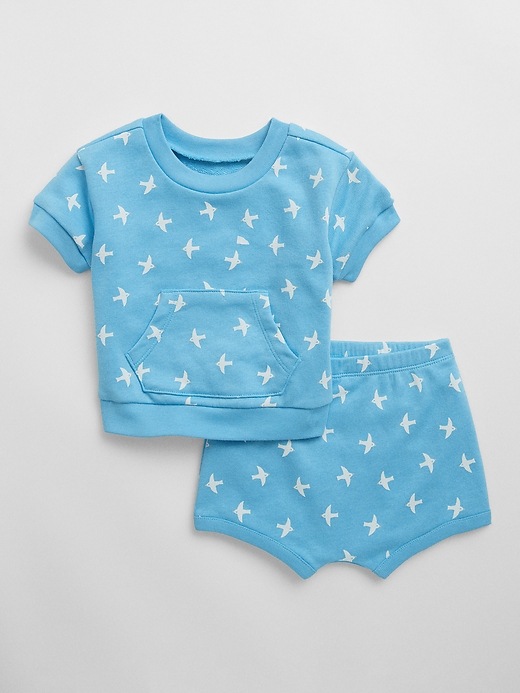 View large product image 1 of 1. Baby Kanga Two-Piece Outfit Set