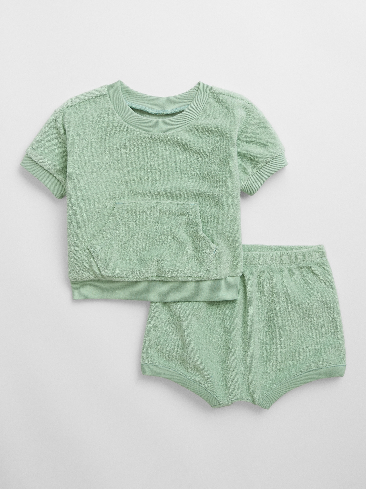 Baby Kanga Two-Piece Outfit Set