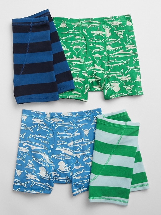 View large product image 1 of 1. Kids Boxer Briefs (4-Pack)