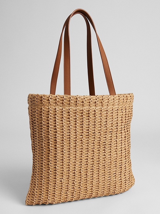 Straw Tote Bag Gap Factory