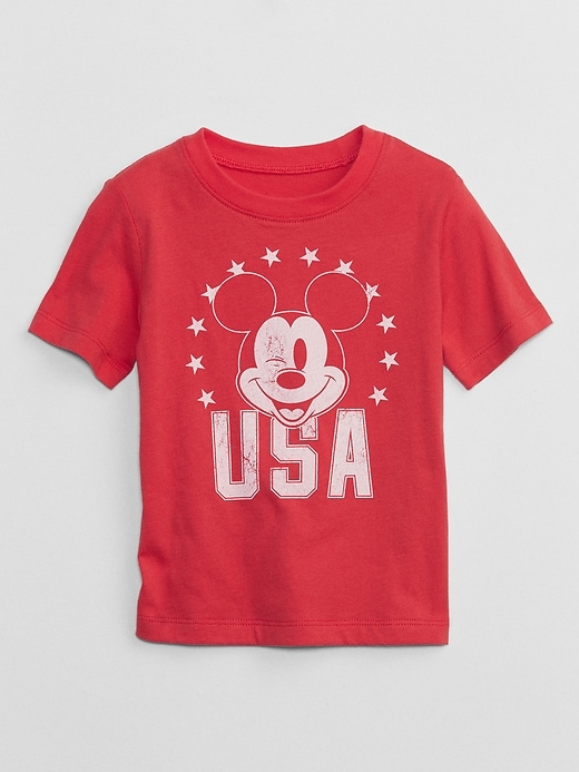View large product image 1 of 2. babyGap &#124 Disney Mickey Mouse Graphic T-Shirt