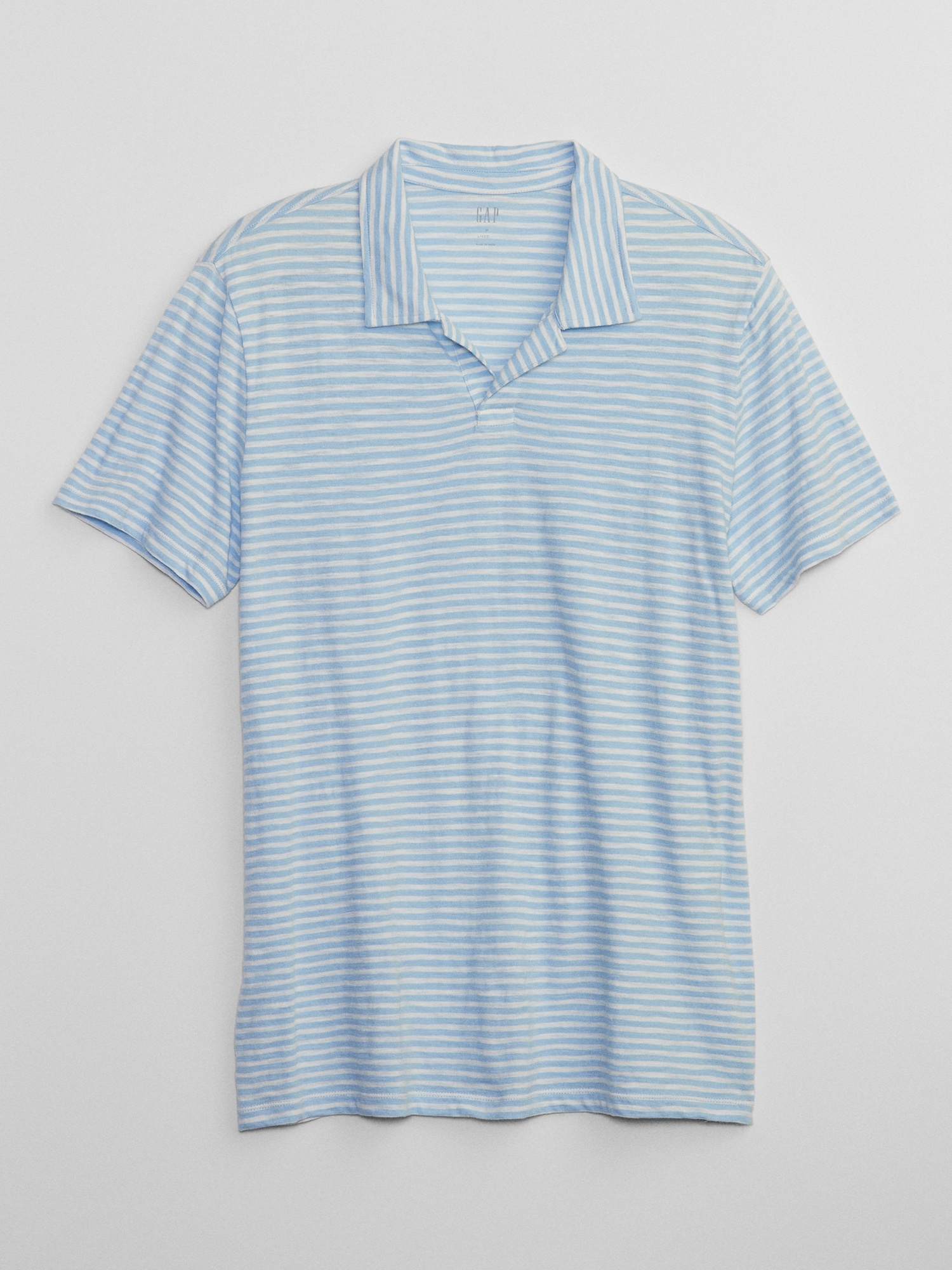 Lived-In Johnny Collar Polo Shirt Factory | Gap