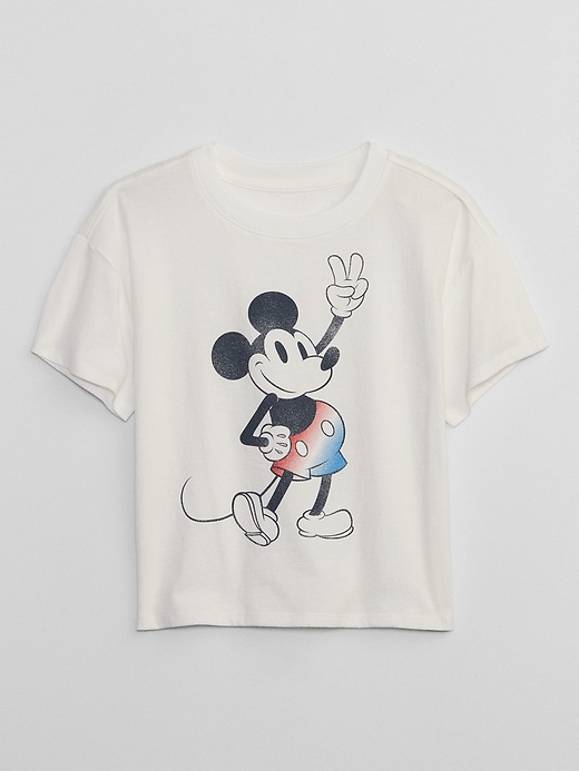1 of 8 showing, with the color americana mickey of product GapKids &#215 Disney Graphic T-Shirt