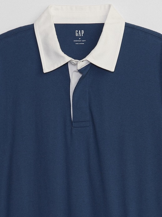 Image number 4 showing, Relaxed Rugby Shirt