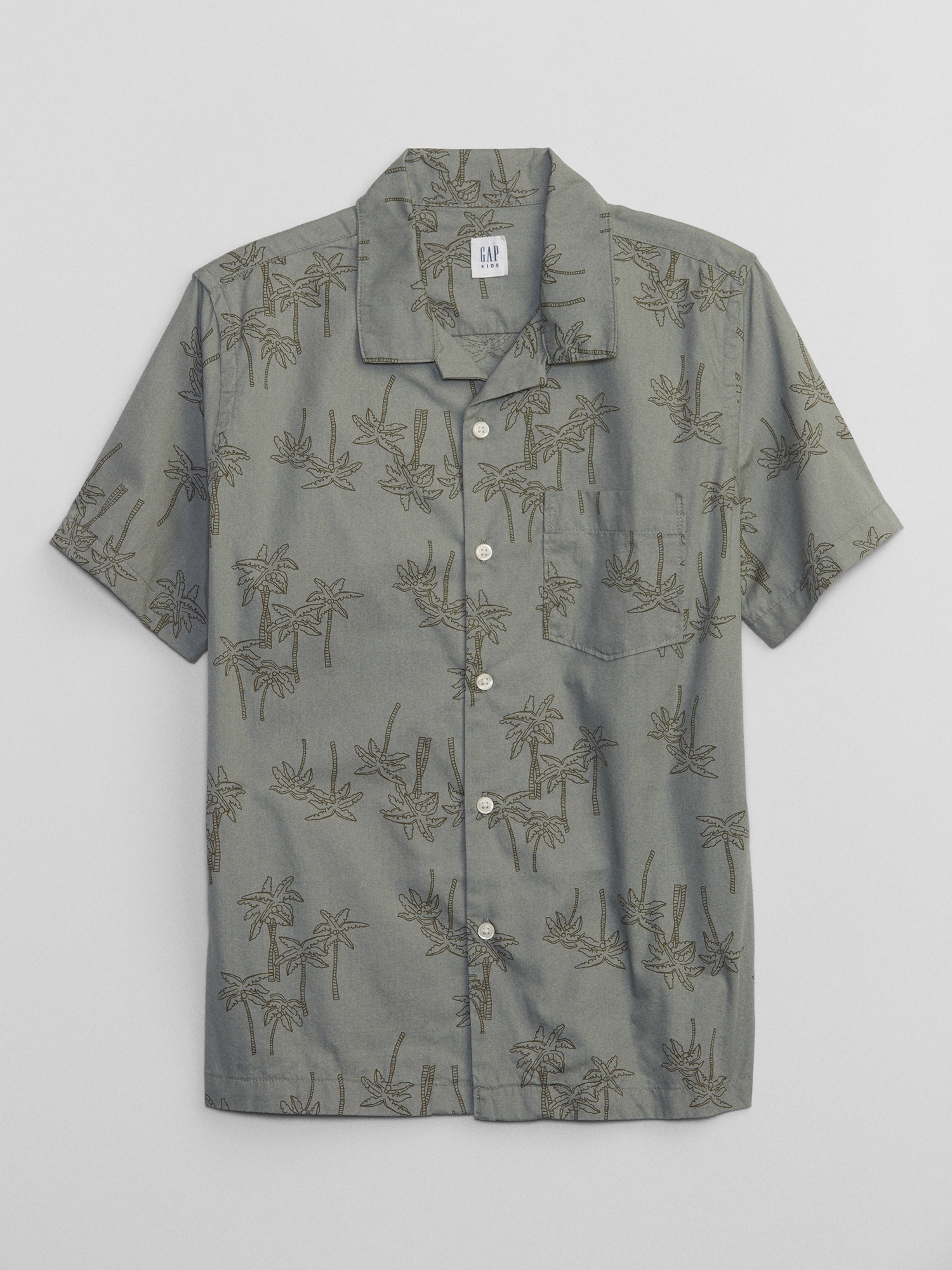 Kids Poplin Vacay Shirt