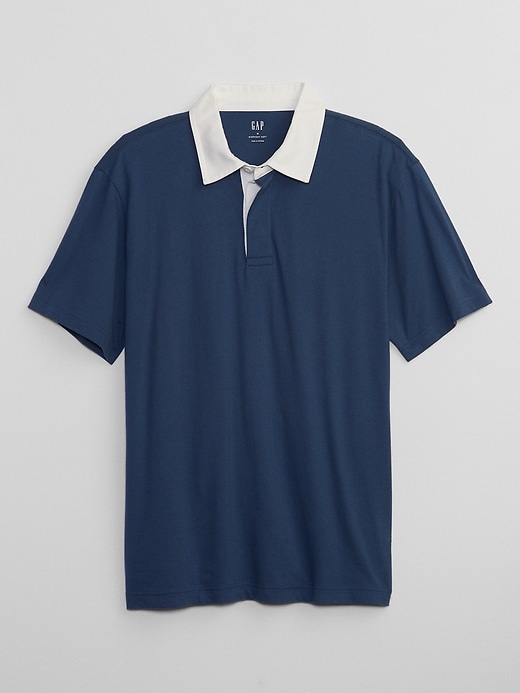 Image number 3 showing, Relaxed Rugby Shirt