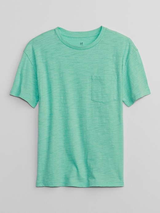 View large product image 1 of 2. Kids Pocket T-Shirt
