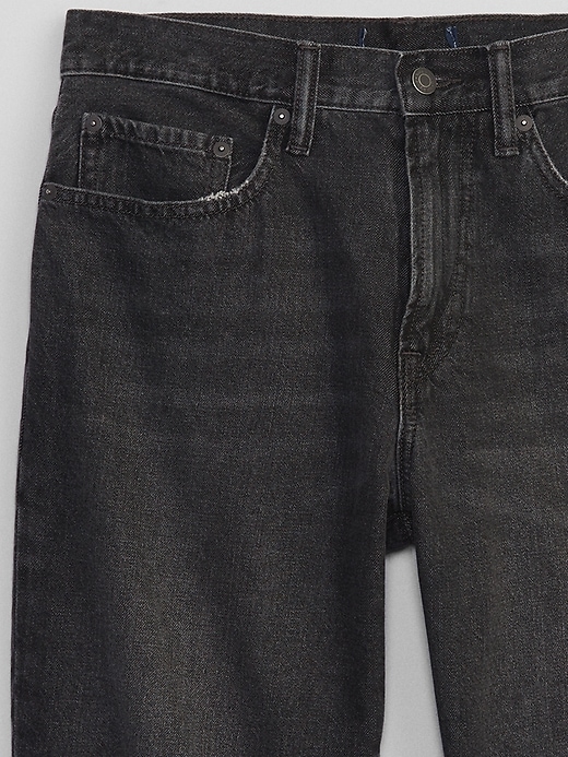 Image number 4 showing, 9" Straight Denim Shorts with Washwell