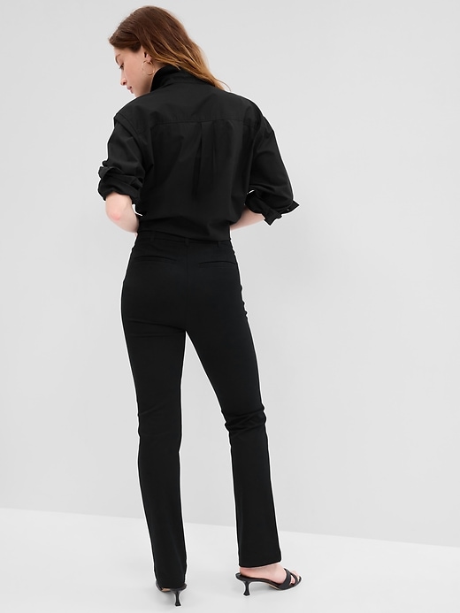 Image number 2 showing, Mid Rise Kick Fit Pants in Bi-Stretch