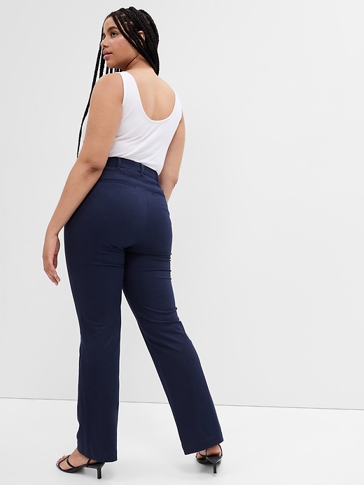 Image number 2 showing, Mid Rise Kick Fit Pants in Bi-Stretch