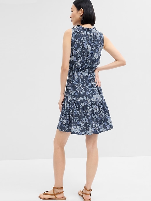 Image number 4 showing, Sleeveless Splitneck Mini Dress