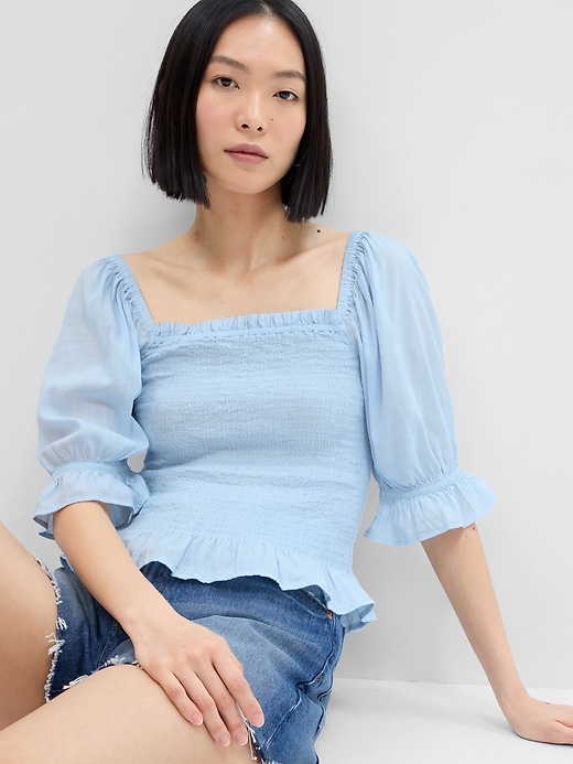 gap peplum top