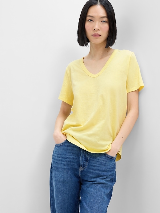 Image number 10 showing, ForeverSoft Relaxed V-Neck T-Shirt